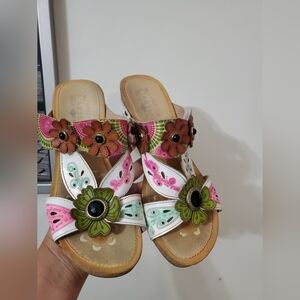 Floral Embellished Women's Sandals